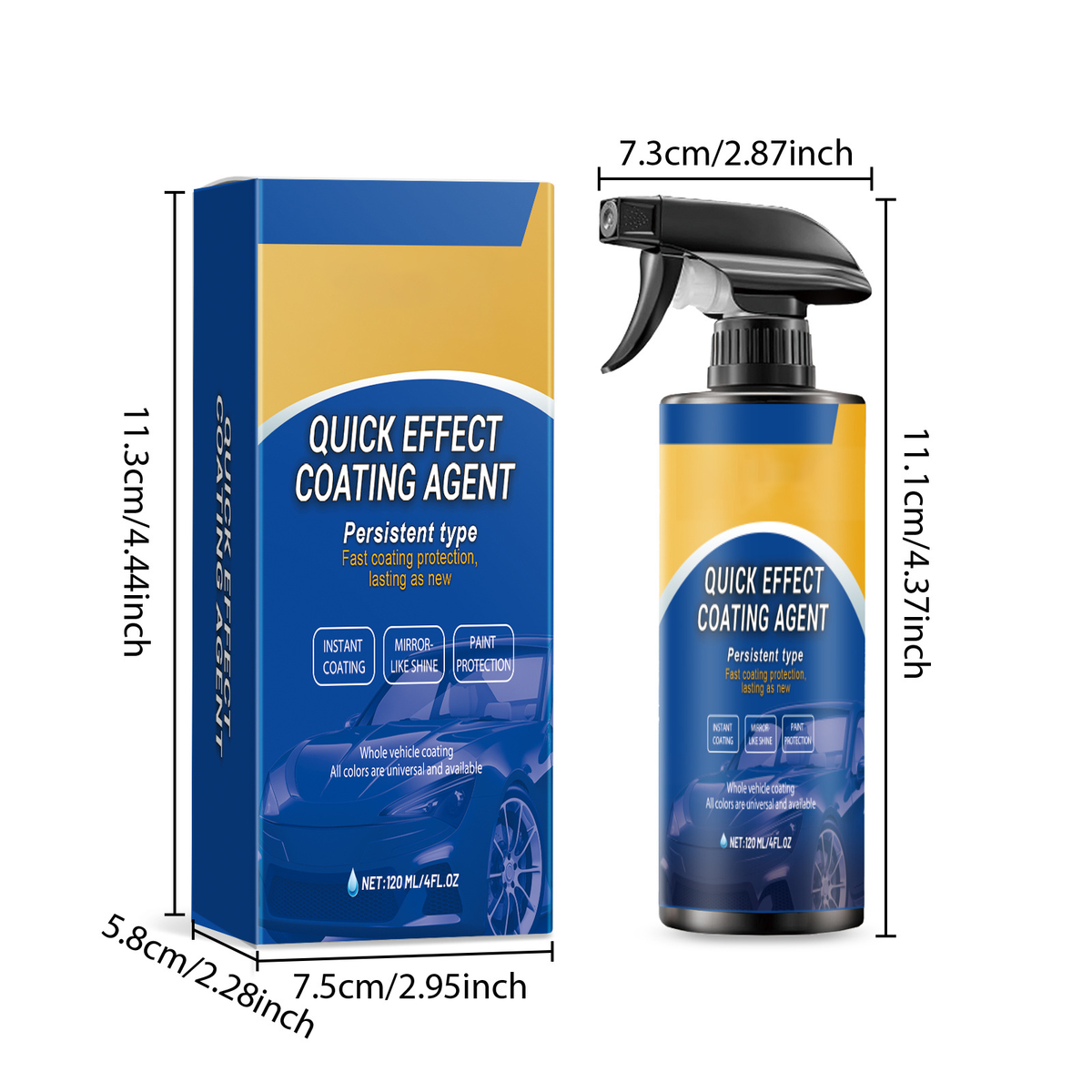 🚗Car Coating Spray for Shine & Protection✨