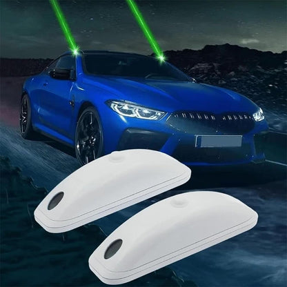 🔥Luces Estroboscópicas ABS para Techo de Vehículo – Láser y LED con Control Remoto