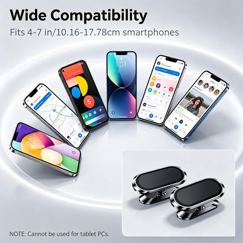 360° Magnetic Car Phone Holder – 2/3 Pack