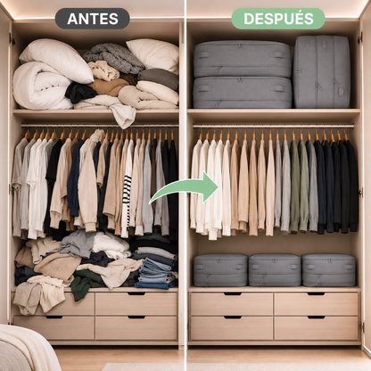 Kit con 2 Organizadores Blisz - Ahorra hasta un 66% de Espacio