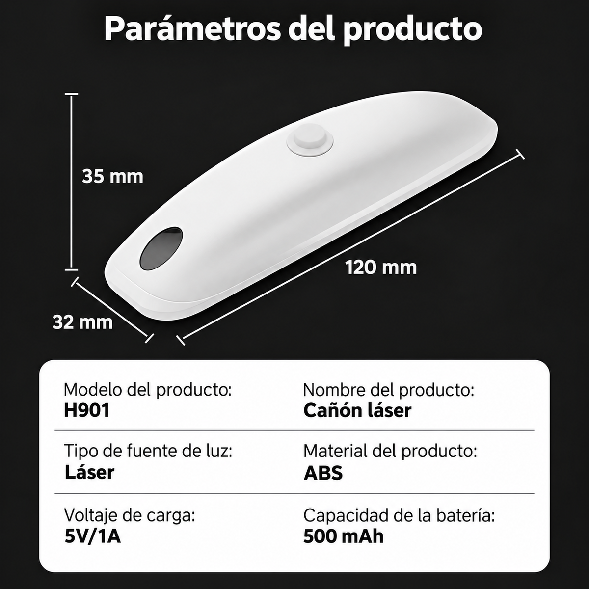 🔥Luces Estroboscópicas ABS para Techo de Vehículo – Láser y LED con Control Remoto