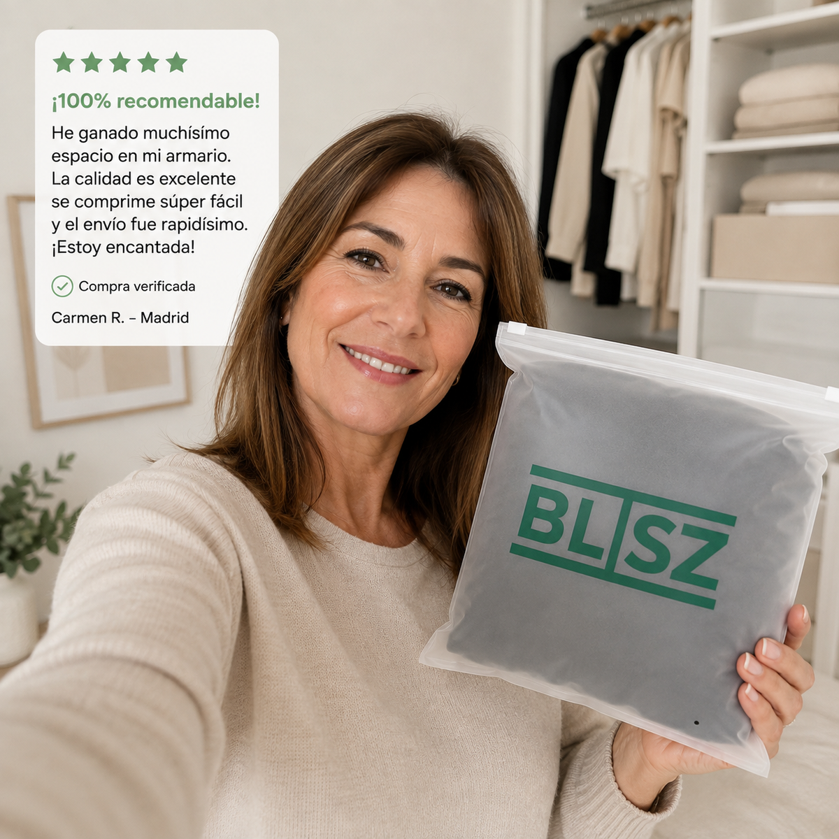 Kit con 2 Organizadores Blisz - Ahorra hasta un 66% de Espacio