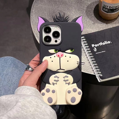 🐱 Diseño de dibujos animados para funda de teléfono con un lindo gato