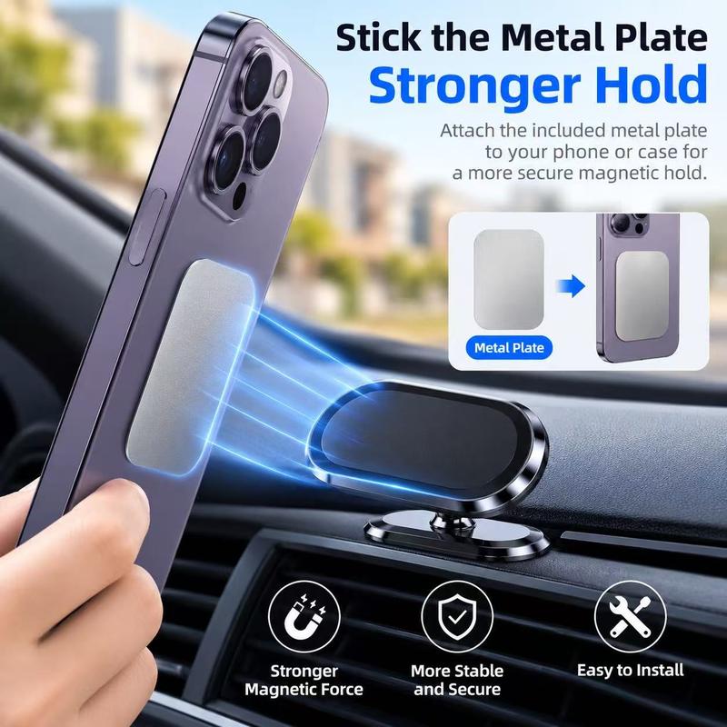 360° Magnetic Car Phone Holder – 2/3 Pack